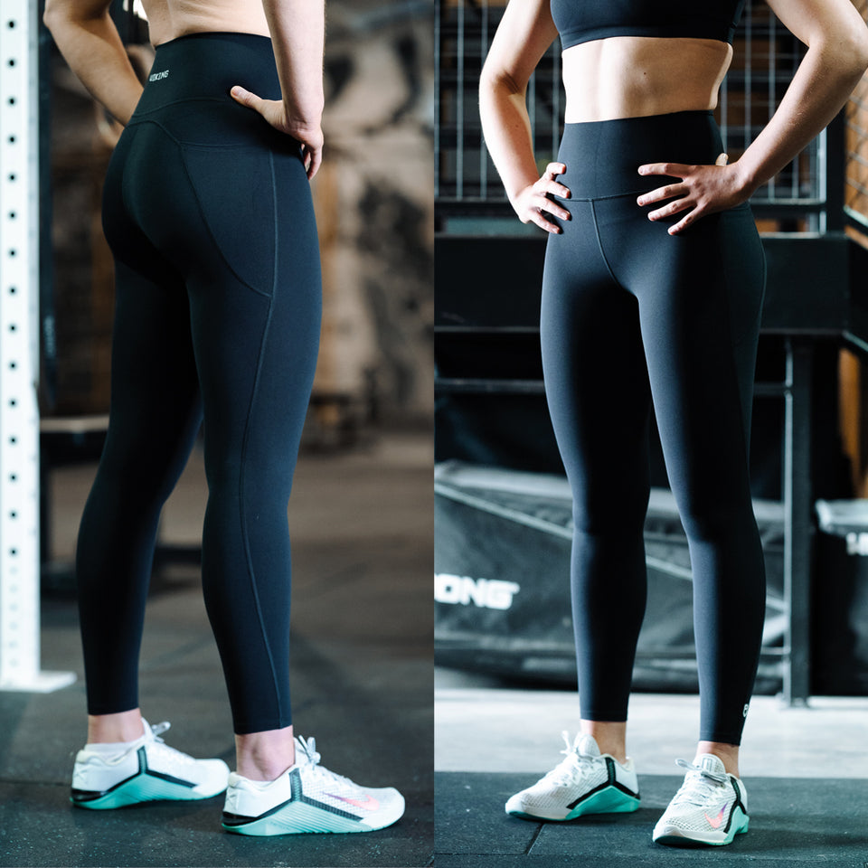 (Black) VALKYRIE FULL LENGTH LEGGING - Viking Fitness Project