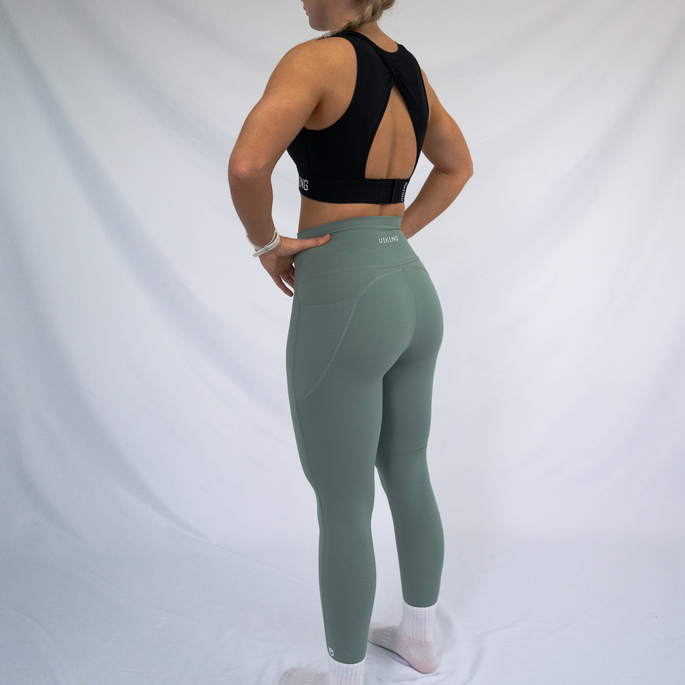 (Sage) VALKYRIE FULL LENGTH LEGGING - Viking Fitness Project