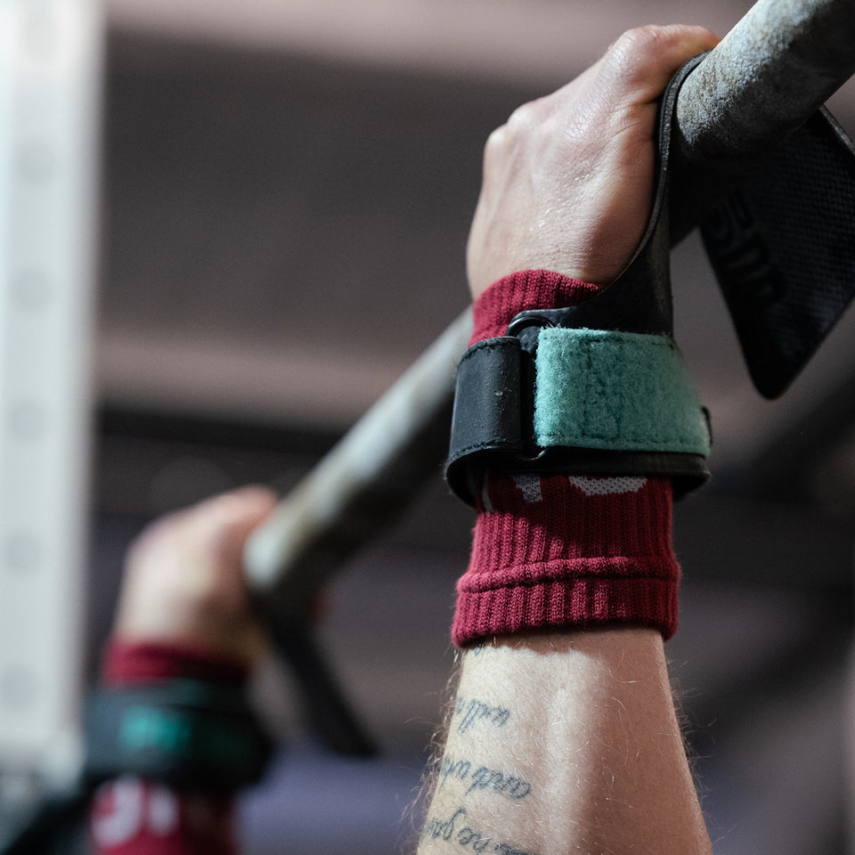 SWEATBANDS (Maroon) - Viking Fitness Project