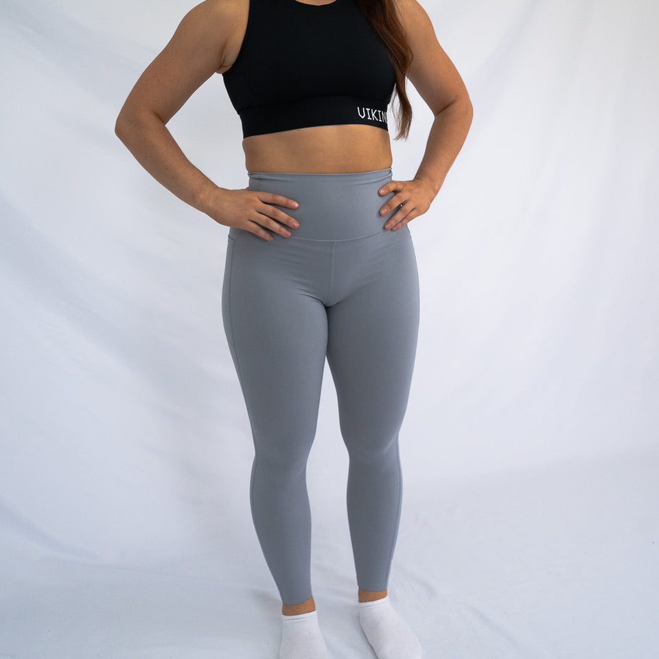 (Ash) VALKYRIE FULL LENGTH LEGGING - Viking Fitness Project