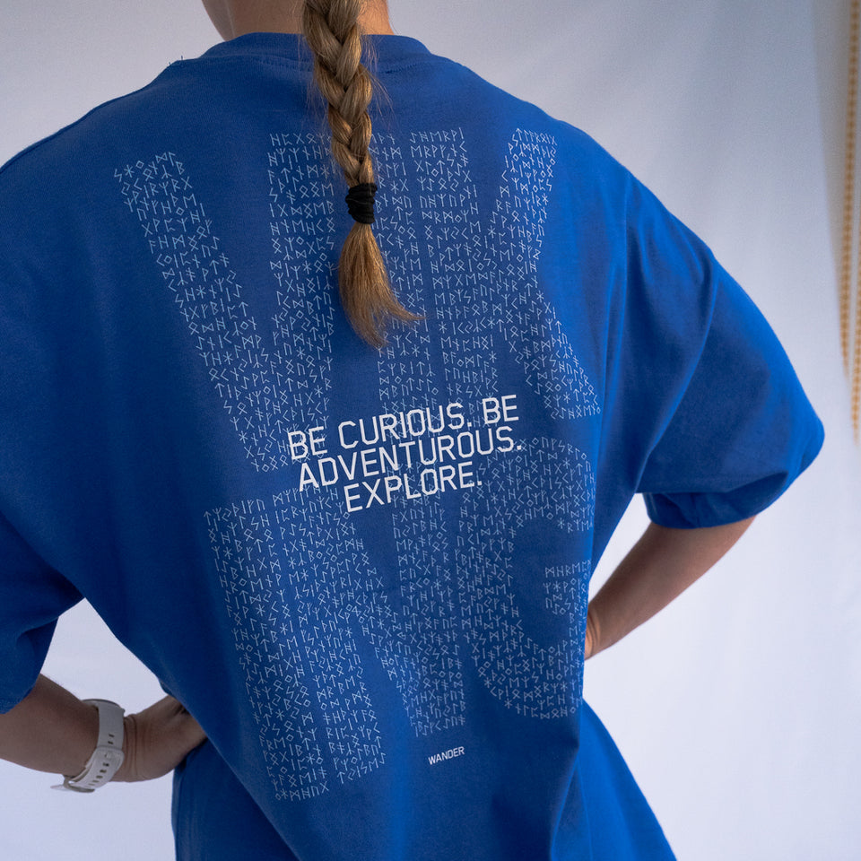 VALUE SERIES EXTRA OVERSIZE TEE (Blue)