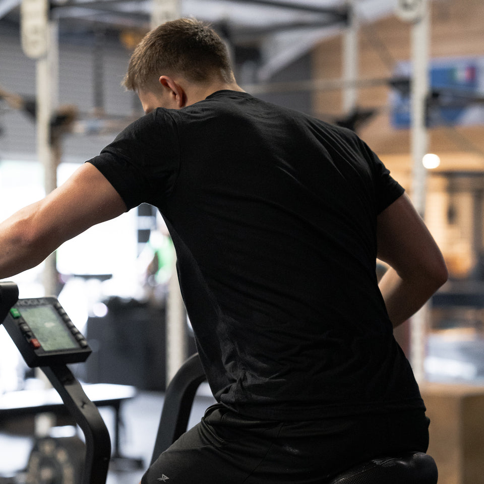 BASE TRAINING TEE (Black) - Viking Fitness Project