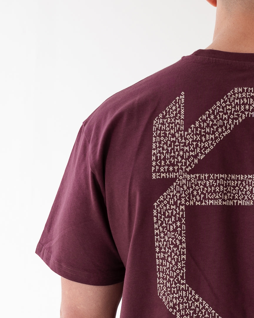 UNISEX HEAVYWEIGHT OVERSIZE TEE (Cherry) - Viking Fitness Project