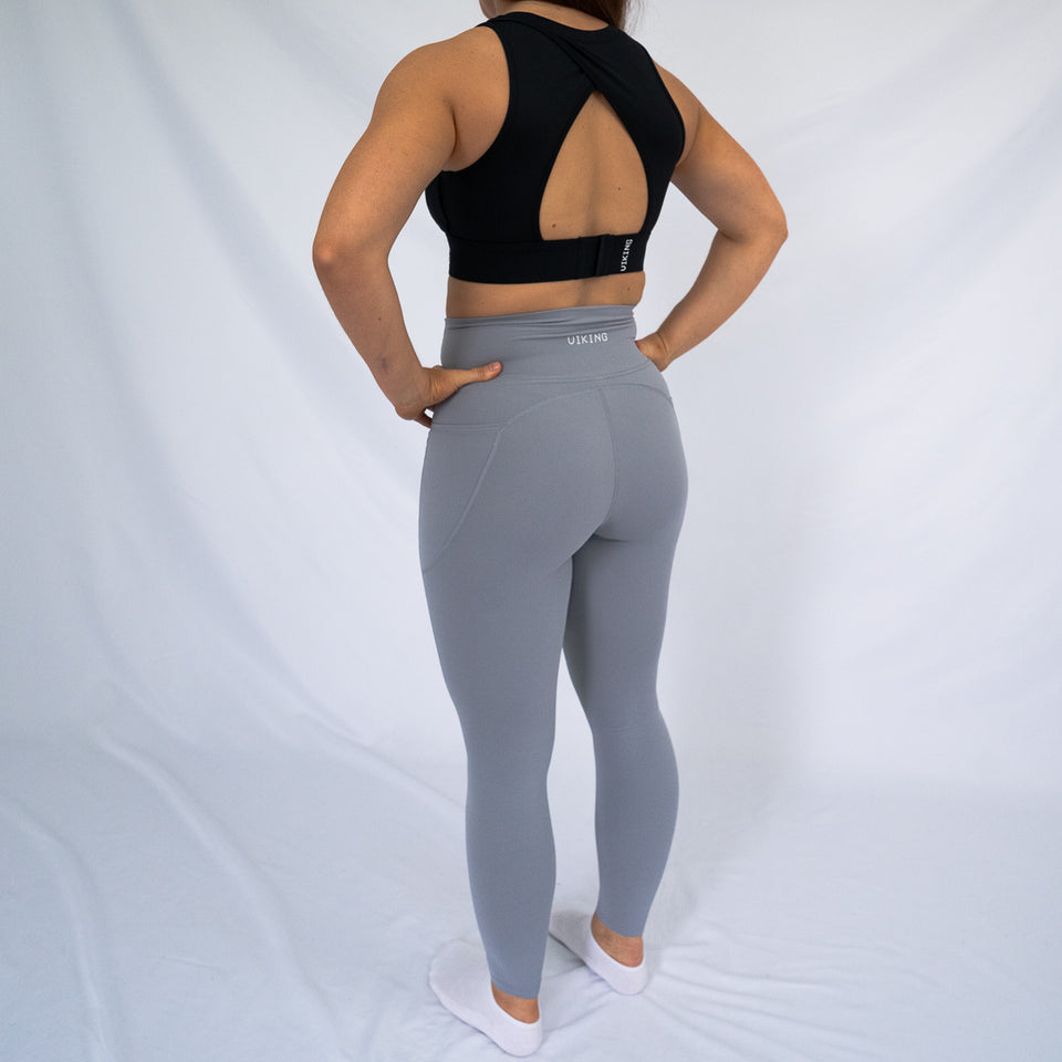 (Ash) VALKYRIE FULL LENGTH LEGGING - Viking Fitness Project