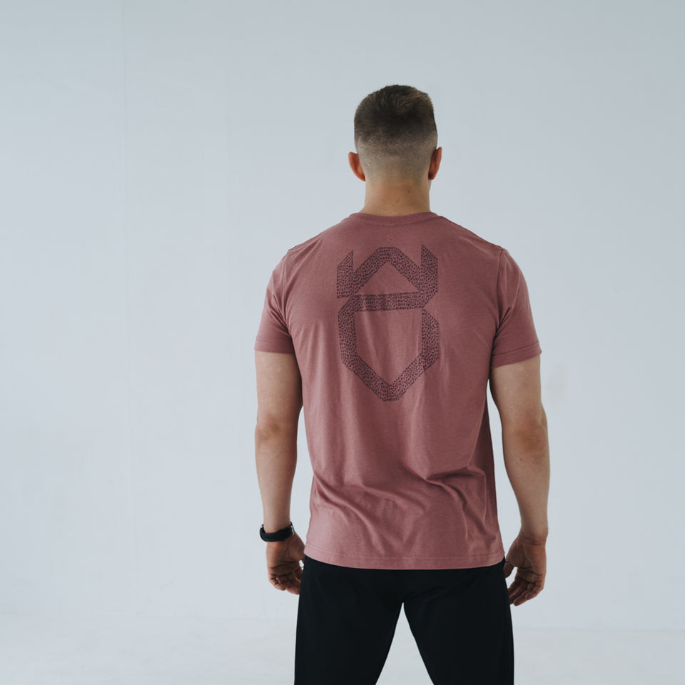 RUNE TEE (Mauve) - Viking Fitness Project