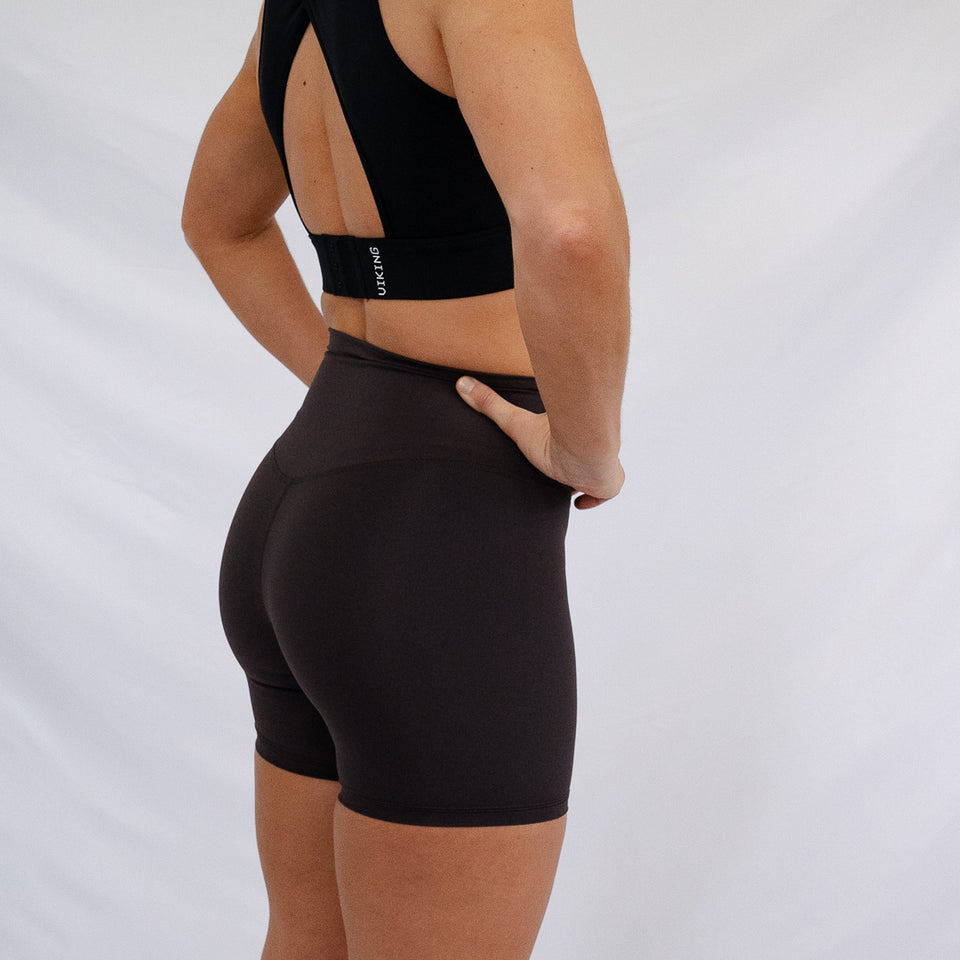 [PLUM] VIKING HIGH RISE 6" SHORT - Viking Fitness Project