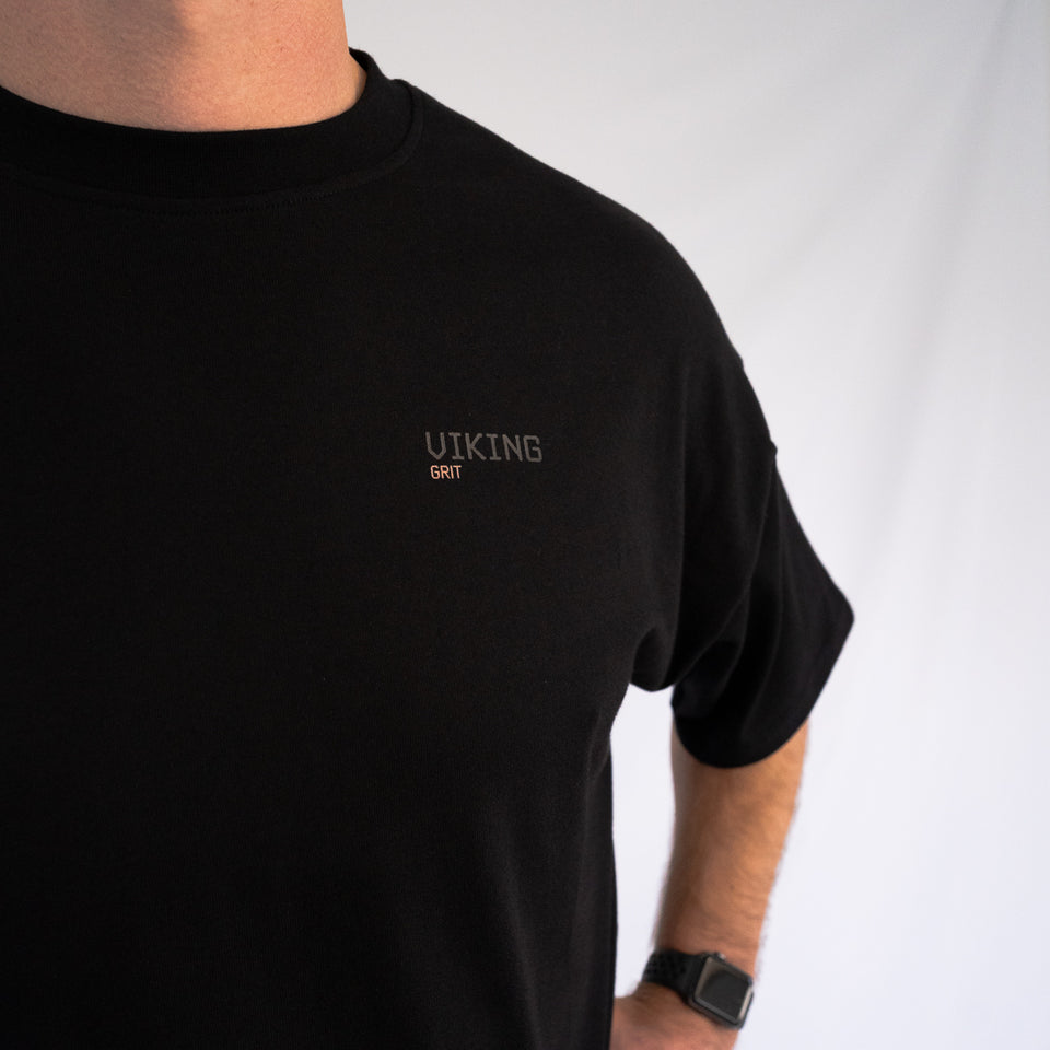 VALUE SERIES EXTRA OVERSIZE TEE (Black)