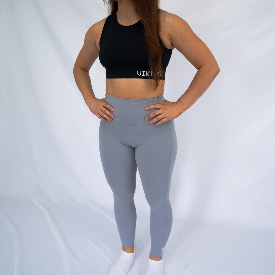 (Ash) VALKYRIE FULL LENGTH LEGGING - Viking Fitness Project