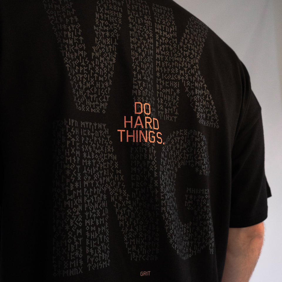 VALUE SERIES EXTRA OVERSIZE TEE (Black)