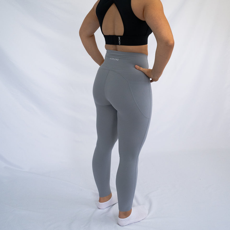 (Ash) VALKYRIE FULL LENGTH LEGGING - Viking Fitness Project
