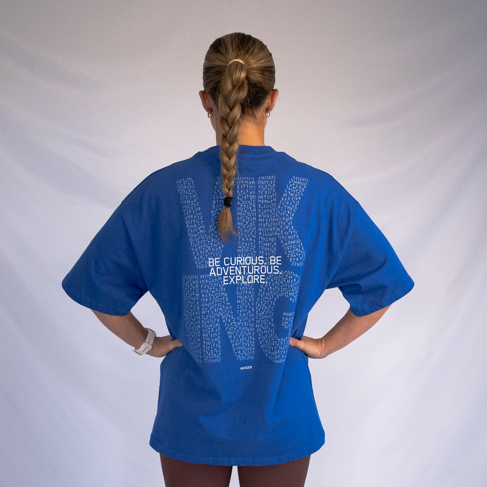 VALUE SERIES EXTRA OVERSIZE TEE (Blue)