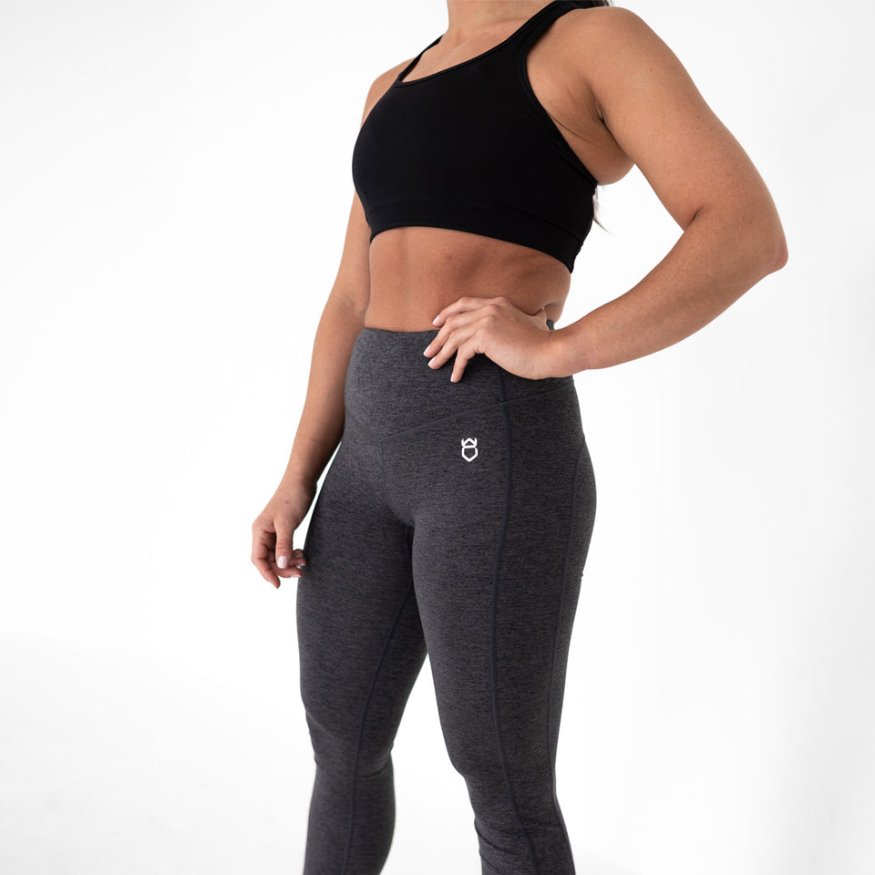 VIKING PERFORMANCE LEGGINGS (Charcoal) - Viking Fitness Project