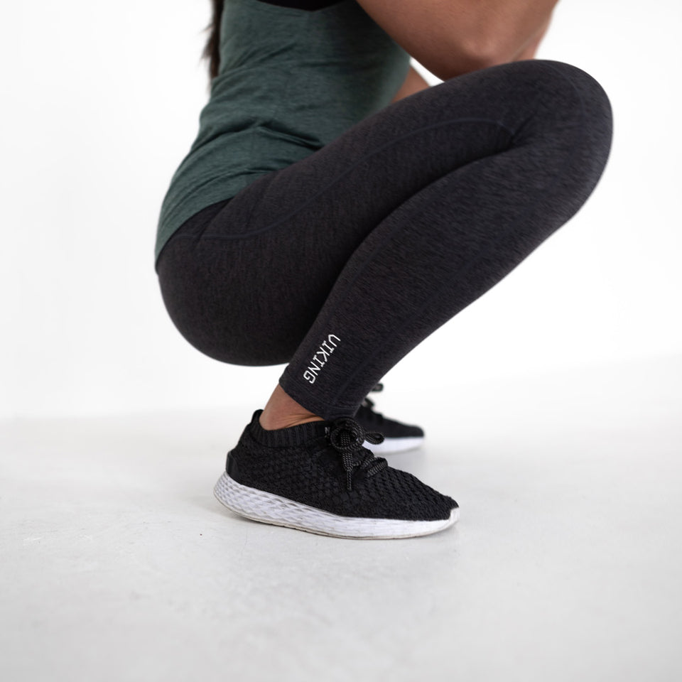 VIKING PERFORMANCE LEGGINGS (Charcoal) - Viking Fitness Project