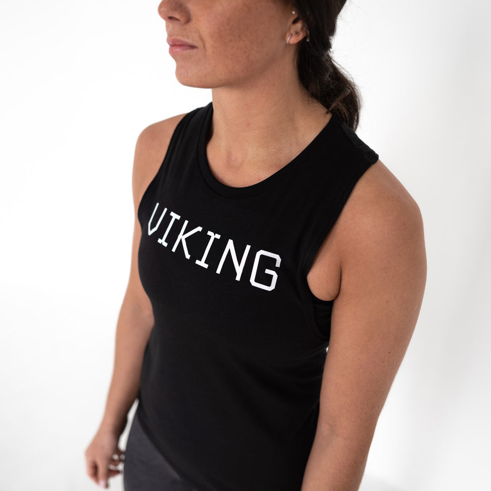 VIKING MUSCLE TANK (Black) - Viking Fitness Project
