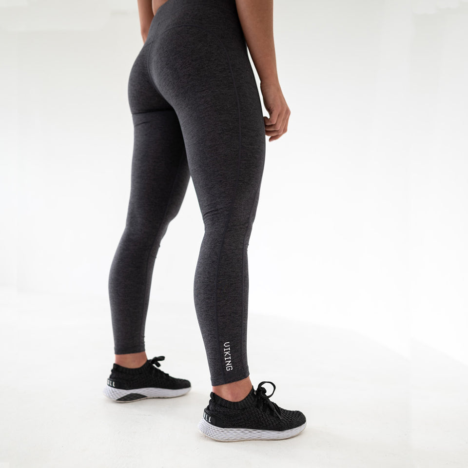 VIKING PERFORMANCE LEGGINGS (Charcoal) - Viking Fitness Project